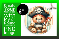 Lovely Round Design for Keychains , Teddy Bear Product Image 1