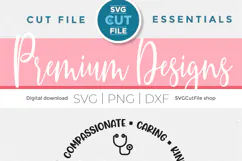 ER nurse svg, an emergency room nurse svg file for crafters Product Image 2