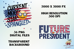 36 Patriotic USA 4th of July Designs | Independence Day PNG Product Image 8