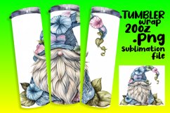 Charming Watercolor Gnome 20oz Tumbler Designs Product Image 1
