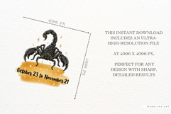 Watercolor Zodiac Signs Clipart Product Image 6