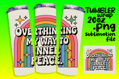FRESH 20oz Tumbler Wrap for Personalization , Girl Quote Product Image 1