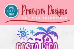 2025 Costa Rica svg - Costa Rica Vacation or Trip Design Product Image 2