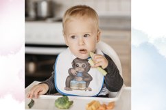 Baby animals watercolor bundle clipart. Sublimation baby Product Image 12