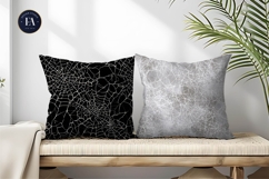 Spiderweb Pattern Seamless Delicate Tileable Digital Paper Product Image 2