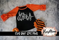 Hey Ghoul Hey - Halloween SVG Cutting File Product Image 1