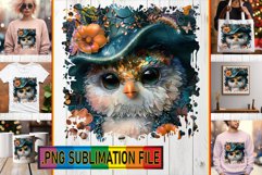 Fall Fantasy: 3D PNG Sublimation Autumn Vibes Product Image 1