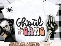 Ghoul Gang SVG, Halloween SVG, Spooky SVG, Creepy SVG Product Image 4