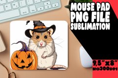 Halloween Critter Mouse Pad Sublimation PNG Product Image 1