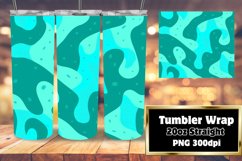 Abstract Neon Illumination Sublimation Wraps 20oz Product Image 1