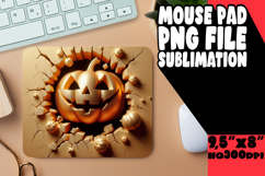 SWEET MOUSE PAD MAGICAL DESIGN, 3D Pumpkin Product Image 1