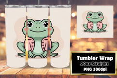 Sublimation Graphics for 20oz Tumbler , Valenines Animals Product Image 1