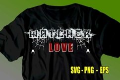 Love Watcher T shirt Vector design Product Image 1