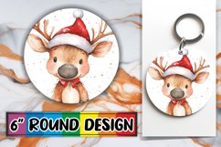 Creative Round Design for Coasters , Holiday Animals Product Image 1