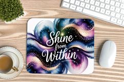 Inspirational Quotes Mouse Pad, Motivational PNG Sublimation Product Image 1