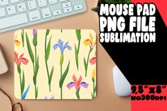 Sublimation Mouse Pad Design Watercolor Boho Paradise Product Image 1