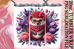 WHIMSICAL MOMENTS 20oz TUMBLER WRAP, Cute Animals Product Image 1