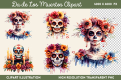 Da de Los Muertos Sublimation PNG Product Image 1