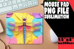 Colorburst Playful Dynamic Mouse Pad, Sublimation Product Image 1