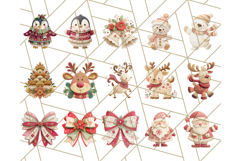 Christmas Clipart, Crafter’s Christmas Paper and Fabric Art Product Image 6