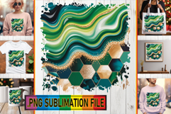 LUMINOUS TOTE BAG Designs PNG, Pattern Product Image 1