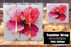 Blossom Magic: Sublimated Tumbler Art Product Image 1