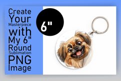 Charming PeekaBoo Dog Circle Whimsy Joyful Charm Product Image 1