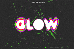Glow Text Effect Graphic Design Template Product Image 1