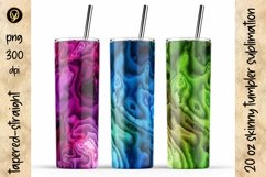 10 Pack Tumbler Bundle 4, 20 Oz Skinny Tumbler Sublimation Product Image 7