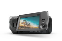 Full HD Camcorder Sony HDR CX240 Mockup Product Image 6