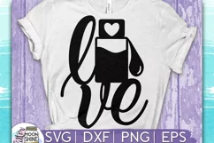Essential Oil Love SVG DXF PNG EPS Cutting Files Product Image 1