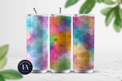 Watercolor Wash Digital Paper | Seamless Rainbow Texture Product Image 2