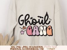 Ghoul Gang SVG, Halloween SVG, Spooky SVG, Creepy SVG Product Image 3