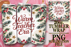 SWEET REFLECTIONS 20oz TUMBLER WRAP, Teacher Product Image 1
