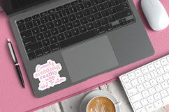 Printable Book Lover Sticker | Currently Avoiding Reality Product Image 3