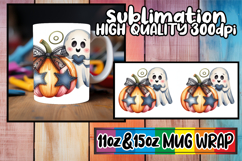 Radiant mornings 11oz 15oz sublimation wrap, Pumpkin Waterco Product Image 1