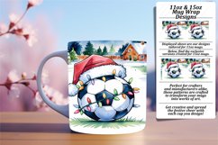 Fashionable 11oz Mug Wrap Png Template , Holiday Product Image 1