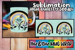 Captivating colors sublimation wrap, Flower Product Image 1