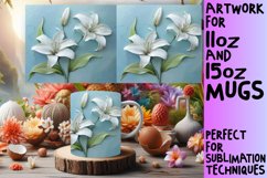 Floral Radiance: Sublimation 11oz/15oz Mug Product Image 1