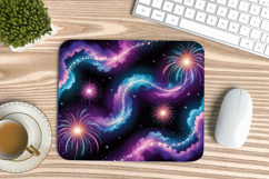 Happy New Year PNG Mouse Pad,Festive New Year's Eve 2026 PNG Product Image 1