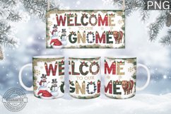 Christmas Mug Wrap Design - Christmas Snowman Sublimation Product Image 4