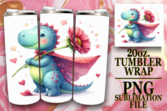Happy memories 20oz tumbler wrap, Dino Product Image 1