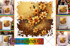 Timeless Tote Bag Designs PNG, Leopard Prints Product Image 1