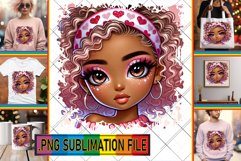 Timeless PNG TSHIRT Art, Love Girl Product Image 1