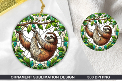 Animals Stained Glass Ornament Bundle, 30 High-Quality PNG Product Image 9