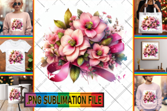 Whimsical Tote Bag Gift Ideas, Flowers Product Image 1