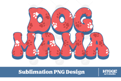 American Dog Mama Papa 4th of July USA Paw DTF PNG Bundle Product Image 2