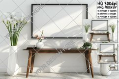 Sleek Frame Sublimation : Mockup PNG Product Image 1