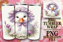 Vibrant Joy 20oz tumbler wrap, Goose Product Image 1