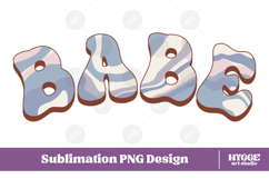 babe Png Retro Retro Mother&#039;s Day Mom Sublimation Product Image 1